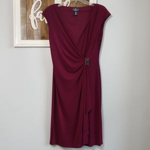 American Living burgundy formal dress siz 12